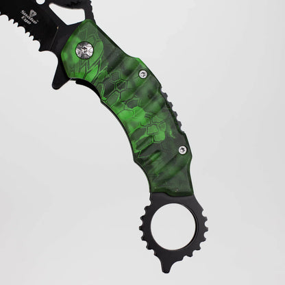 Snake Eye - 10" Pocket Knife - Scythe