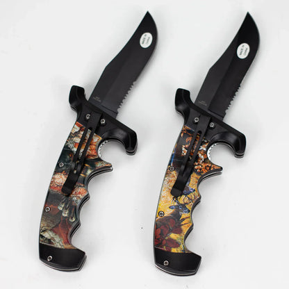 Snake Eye - 9″ Folding Knife - Wolf