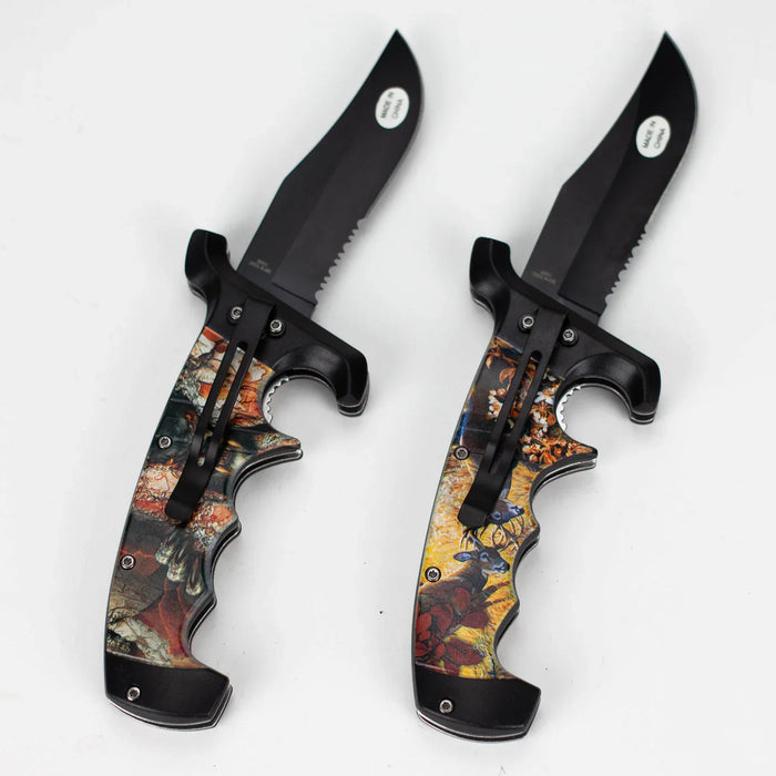 Snake Eye - 9″ Folding Knife - Wolf