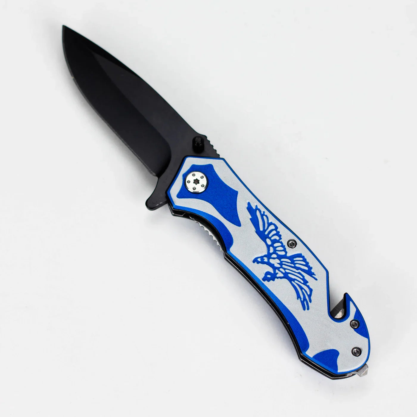 Snake Eye - 8.5" Outdoor Rescue Hunting Knife - Eagle Falcor