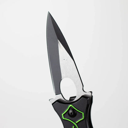 Snake Eye - 8" Outdoor Rescue Hunting Knife - Verdant