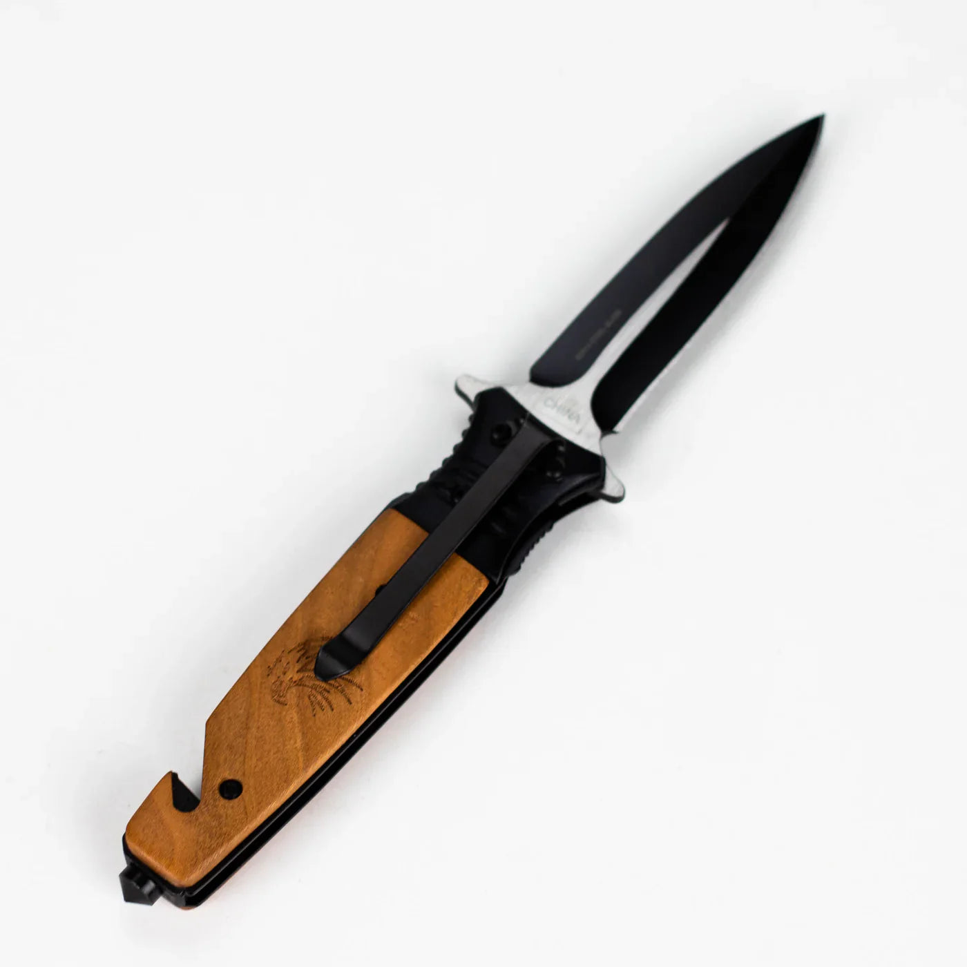 8.5" Outdoor Rescue Hunting Knife - Eagle Crest