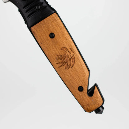 8.5" Outdoor Rescue Hunting Knife - Eagle Crest