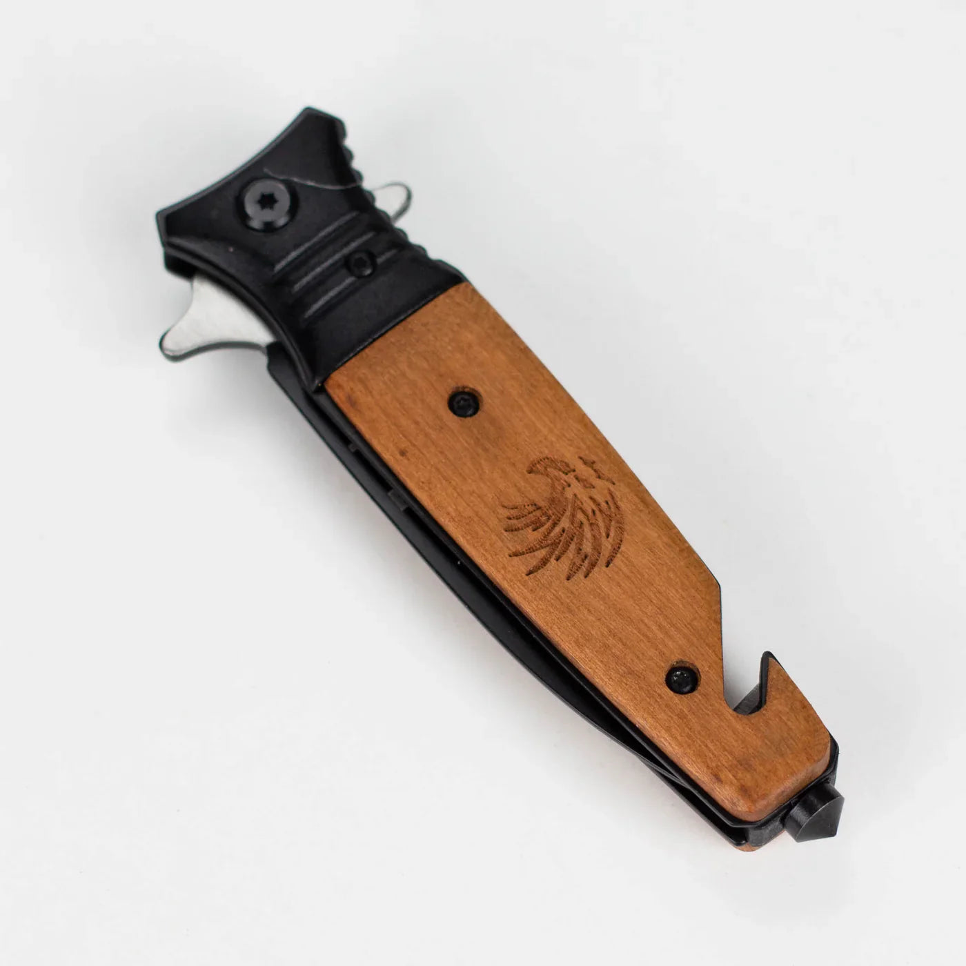 8.5" Outdoor Rescue Hunting Knife - Eagle Crest