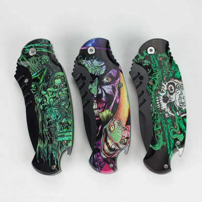 8.5" Foldable Pocket Knife - Phantom Fang