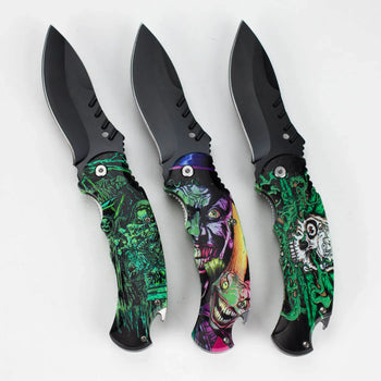 8.5" Foldable Pocket Knife - Phantom Fang