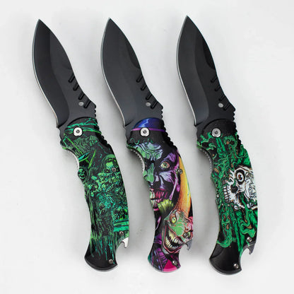8.5" Foldable Pocket Knife - Phantom Fang
