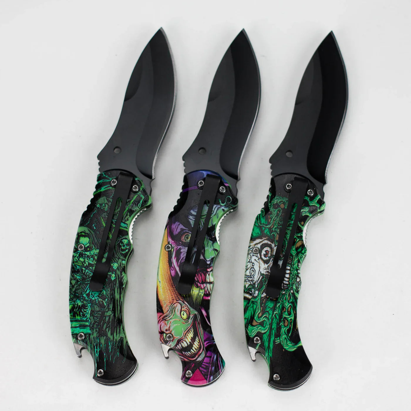 8.5" Foldable Pocket Knife - Phantom Fang