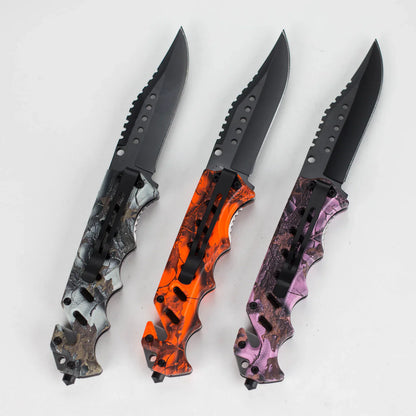 8.75" Foldable Pocket Knife - CamoEdge