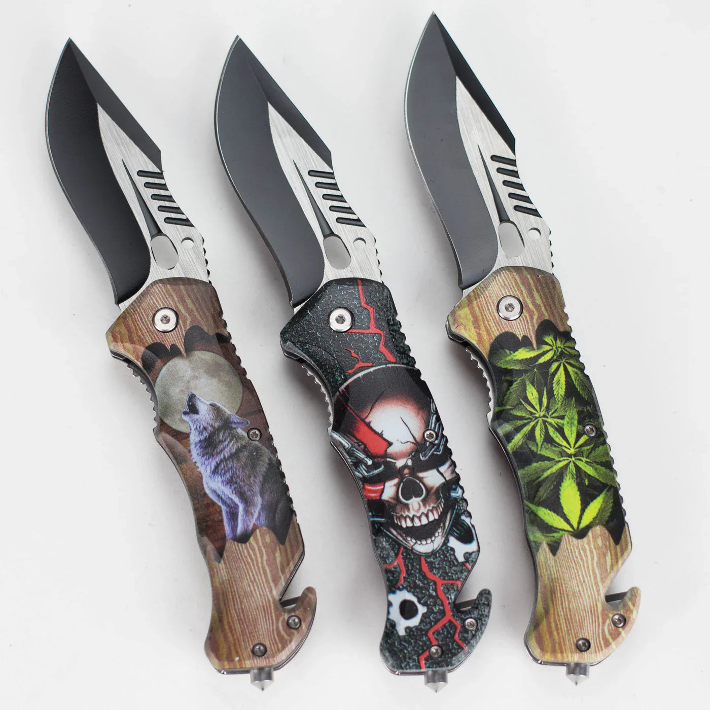8.5" Foldable Pocket Knife - Nature's Wrath