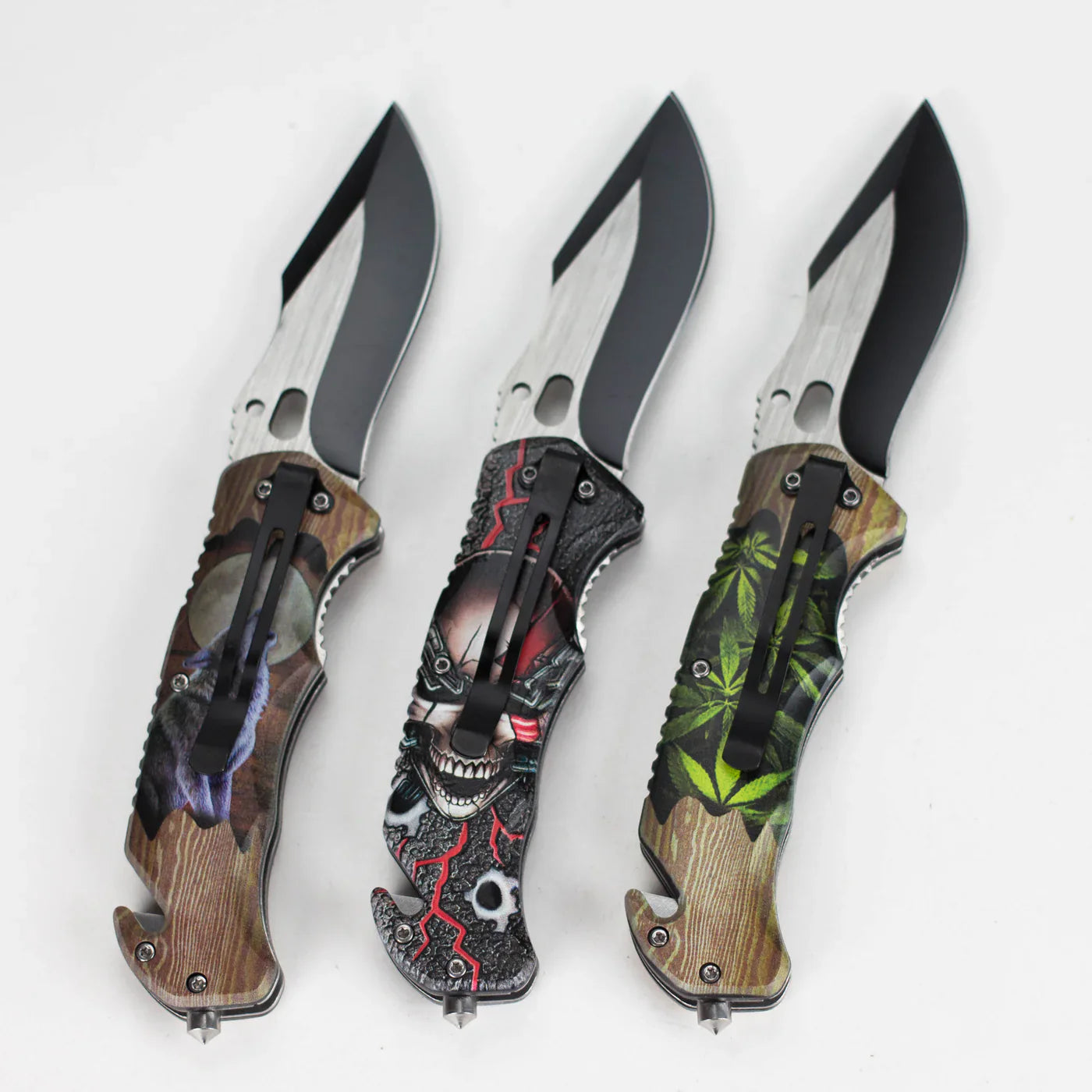 8.5" Foldable Pocket Knife - Nature's Wrath