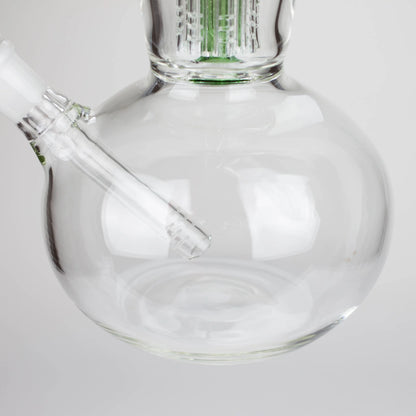 Kush 17" Zig-Zag Rasta Glass Bong