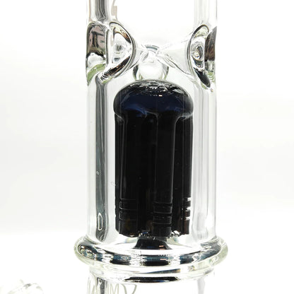 Fortune 14" 7mm Tree Percolator Beaker Glass Bong
