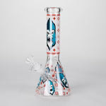 10" Gorilla Designs Glow In The Dark Beaker Bong