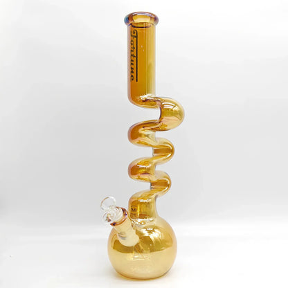 Fortune - 18" 7mm Electroplated Zig-Zag Zong