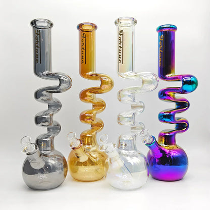 Fortune - 18" 7mm Electroplated Zig-Zag Zong