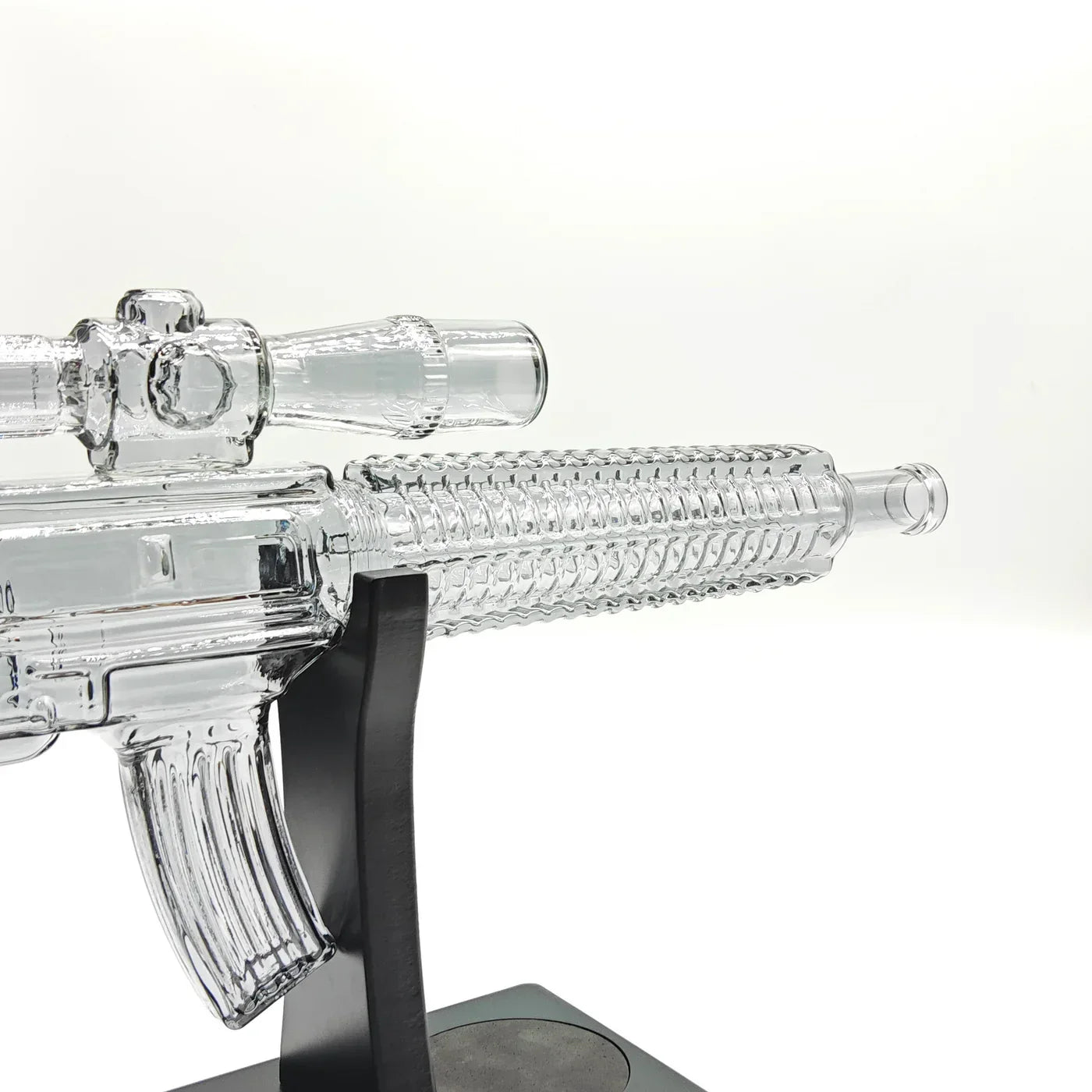 Fortune - 24" Carbine Rifle Bong w/ Hard Wood Stand