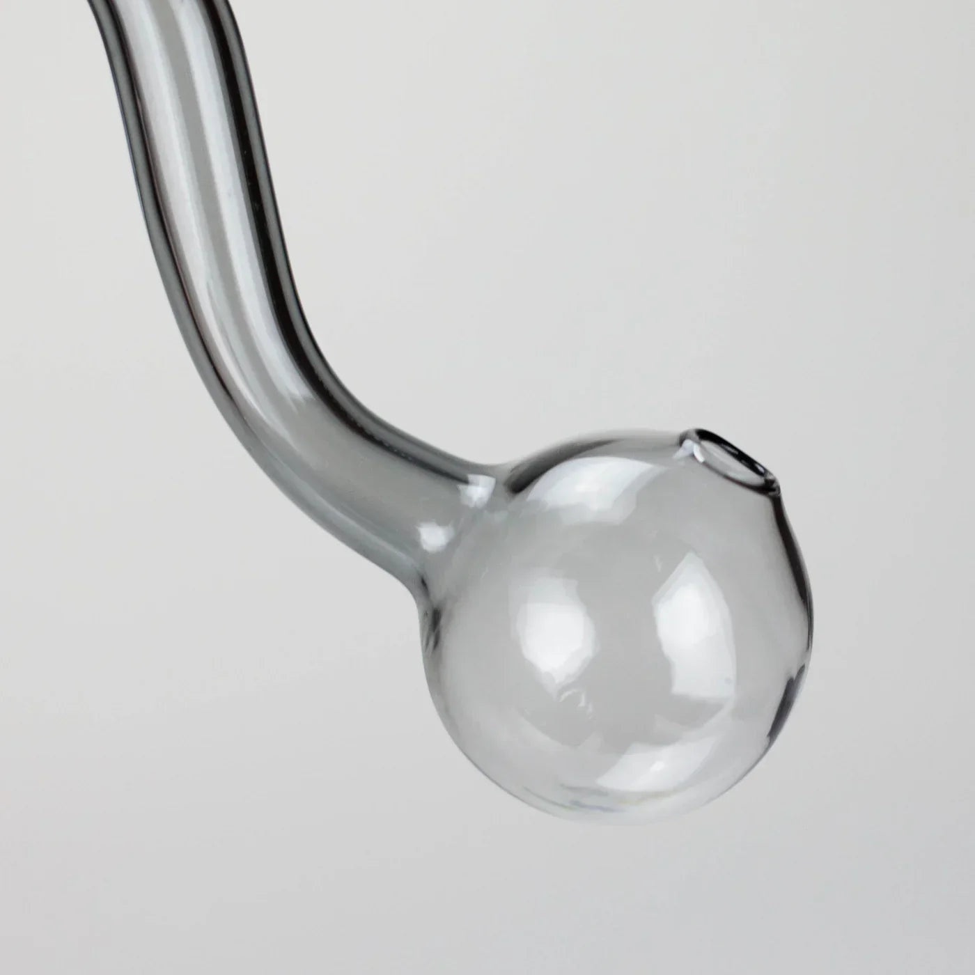 3.5″ U-Type Oil Burner Pipe w/ 14mm Glass Bubble Attachment