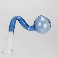 3.5″ U-Type Oil Burner Pipe w/ 14mm Glass Bubble Attachment