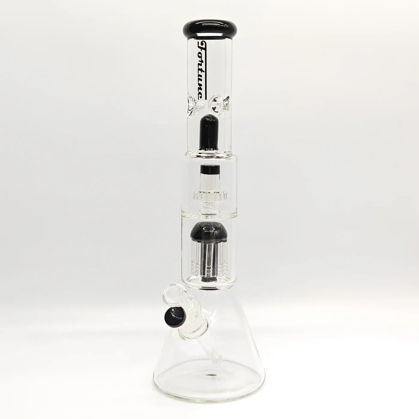 Fortune - 16" 7mm Double-Disk Percolator Beaker