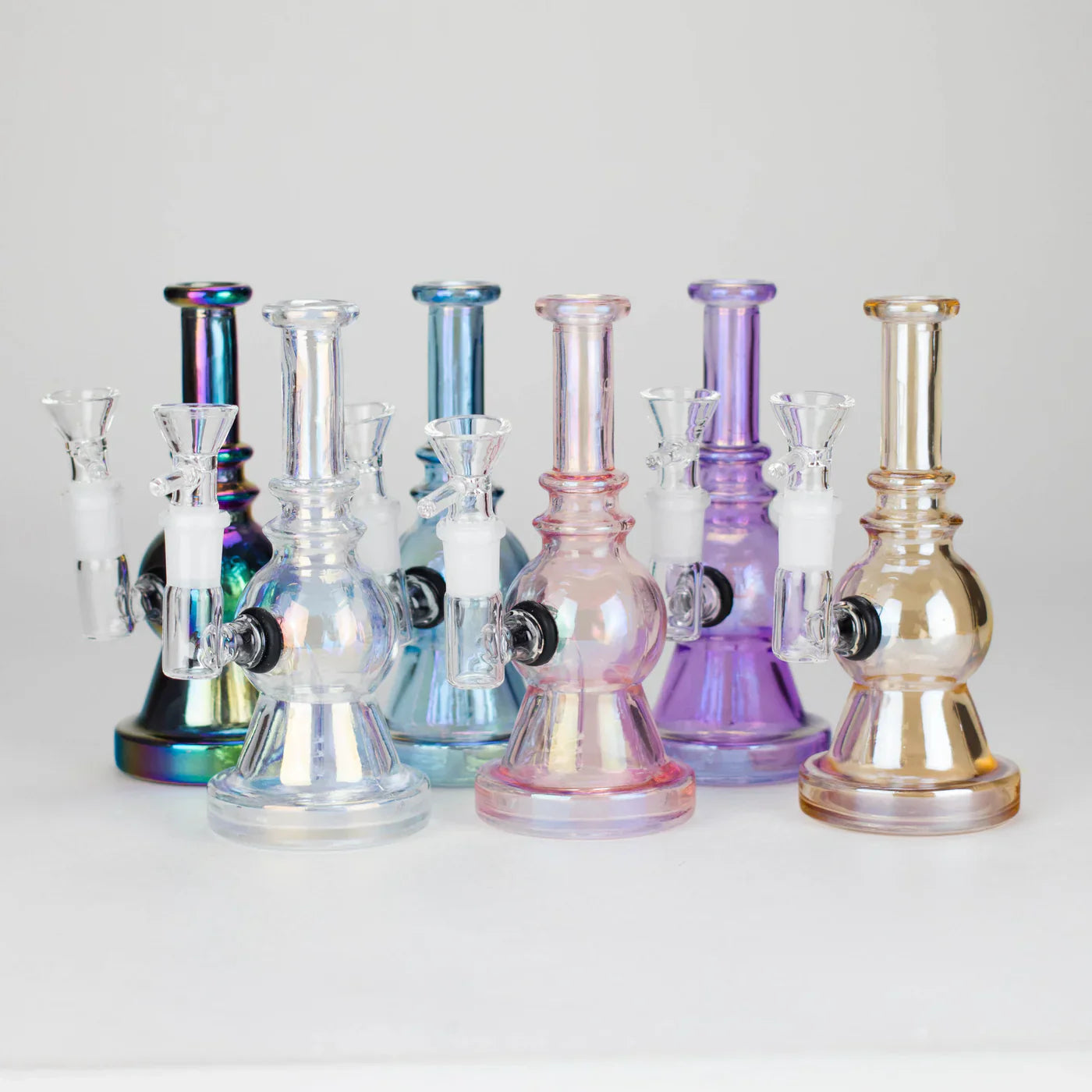 6.5″ Dream Crystal Mini Glass Bong