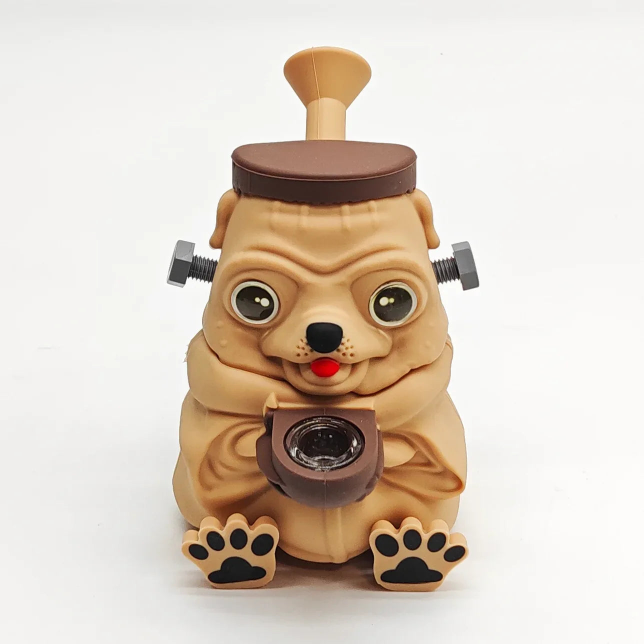 5.5" Pug Silicone Water Pipe