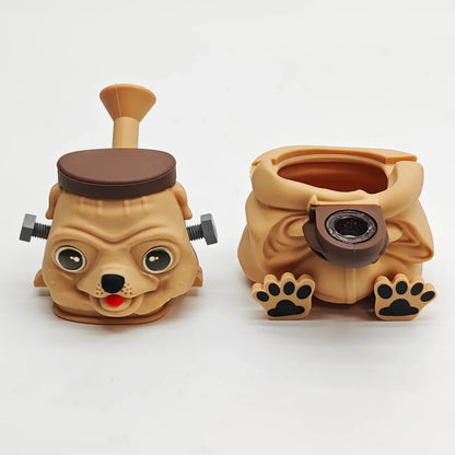 5.5" Pug Silicone Water Pipe