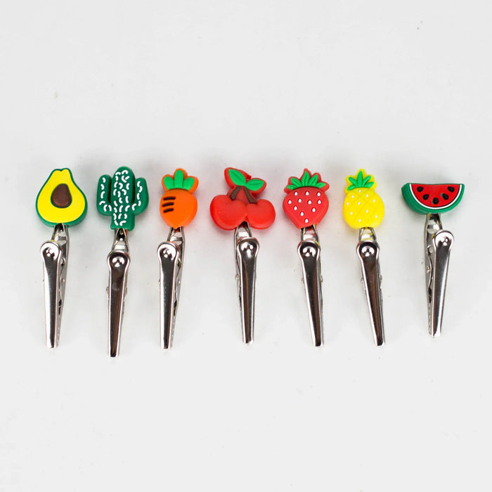 Silicone Fruit Roach Clip