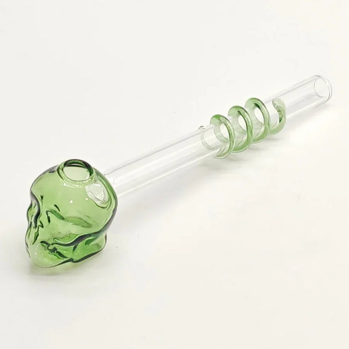 5″ Coloured Skull Oil Burner Pipe