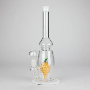 13" Glass Water Pipe w/ Pineapple Diffuser