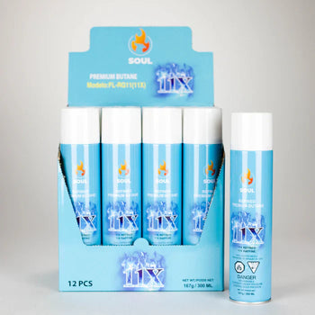 Soul - 300ml 11x Refined Premium Butane