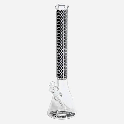 20" 9mm Designer Glow in the Dark Glass Bong
