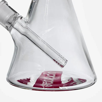 14" 7mm Stylish Glow-in-the-Dark Thick Glass Bong