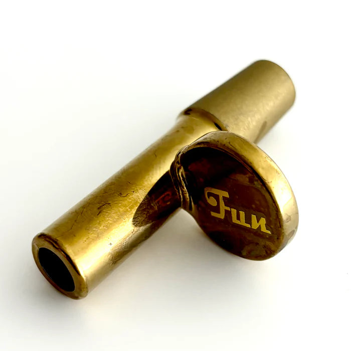 Fortune - 14mm Electroplate Glass Popper Bowl w/ Gold Logo