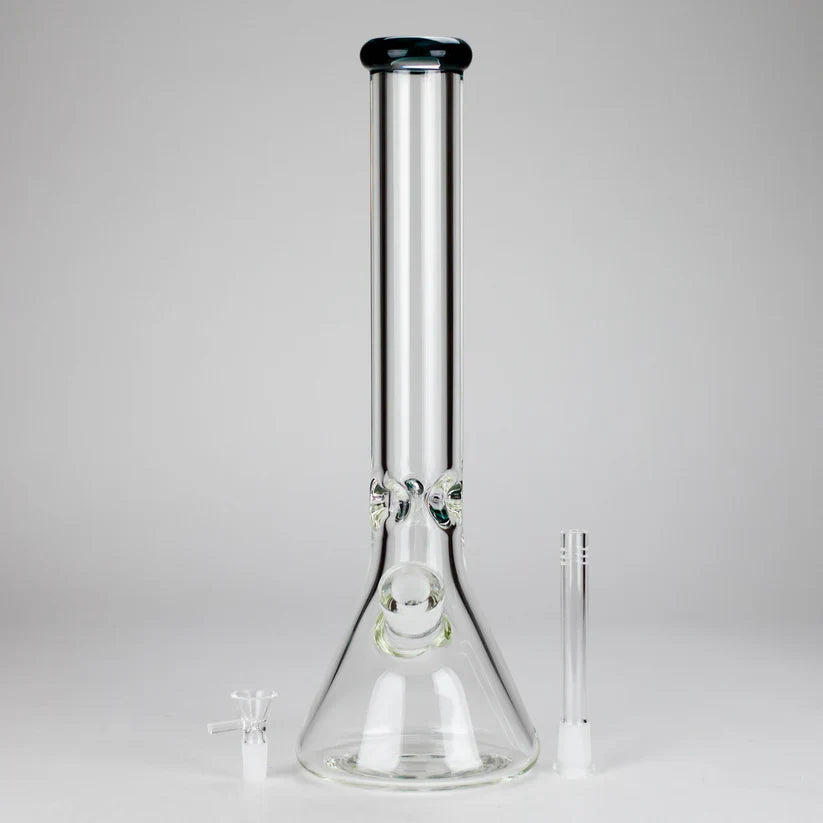 16" 9mm Beaker Base Glass Bong