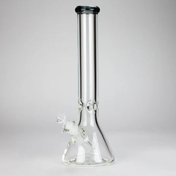 16" 9mm Beaker Base Glass Bong