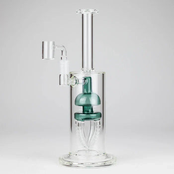 11" 2-in-1 Glass Dab Rig w/ Percolator