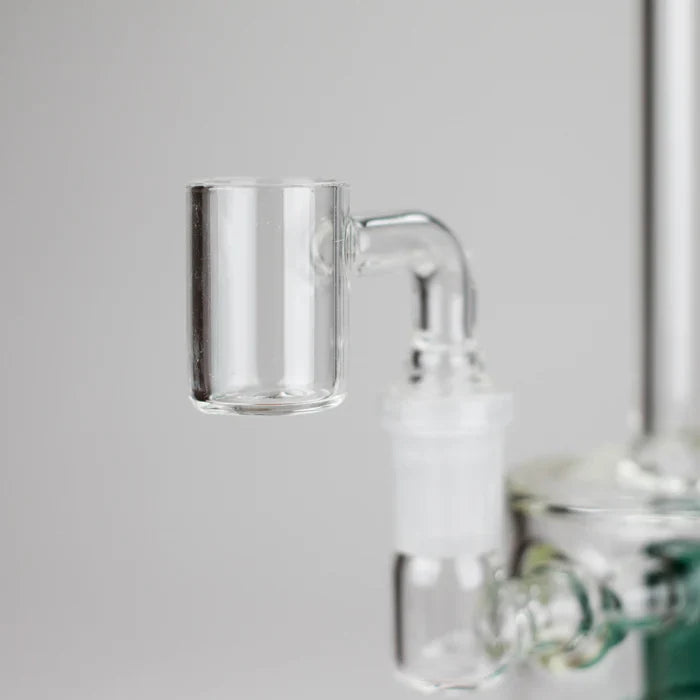 11" 2-in-1 Glass Dab Rig w/ Percolator