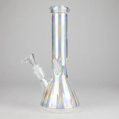 10" Shiny Beaker Ribbed Base Bolt IC w/ Handle Slide