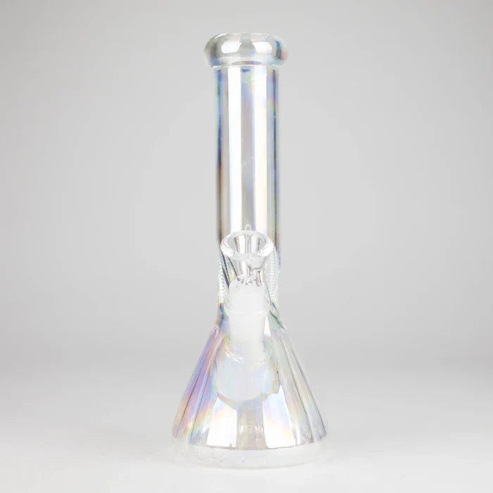 10" Shiny Beaker Ribbed Base Bolt IC w/ Handle Slide