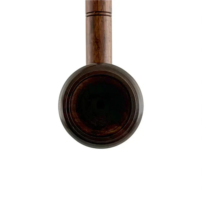 12" Classic Long-Style Design Wooden Pipe