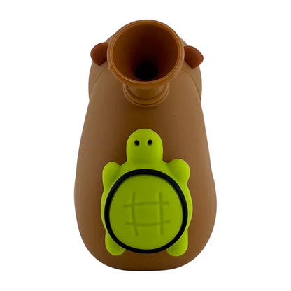 6" Capybara Silicone Water Pipe