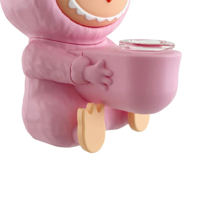 6" Elf Monster Silicone Water Pipe