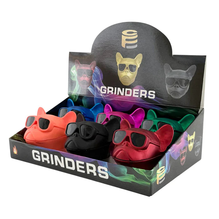 Bulldog Sunglasses 2-Pc Herb Grinder