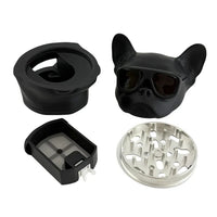 Bulldog Sunglasses 2-Pc Herb Grinder