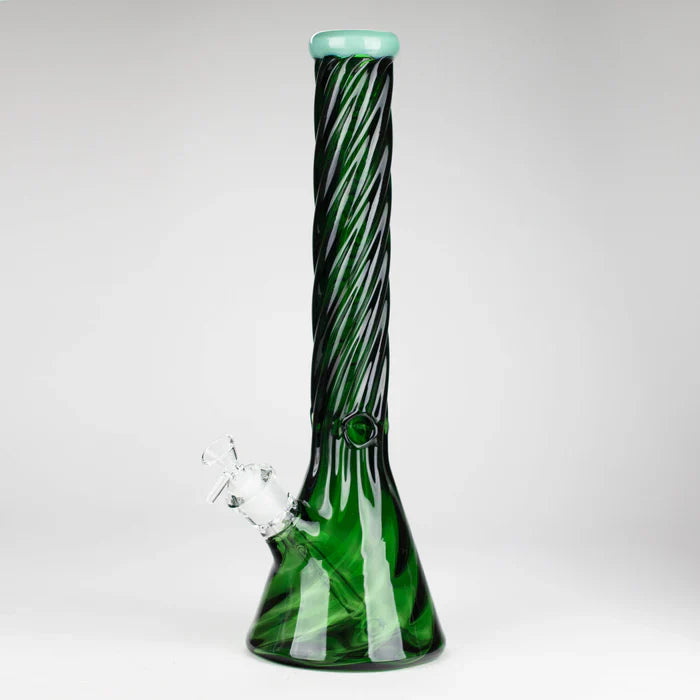 Genie - 16" 9mm Twist Glass Beaker Bong