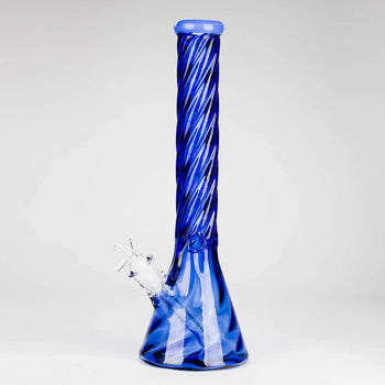 Genie - 16" 9mm Twist Glass Beaker Bong