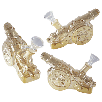 4" Artillery Design Glass Pipe