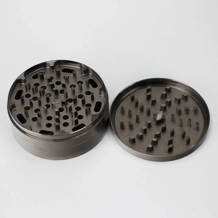HIT - 100mm 4-Pc Zinc Gun Metal Grinder