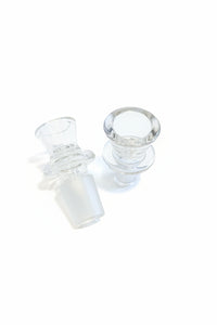Glass Honeycomb Cone Bowl